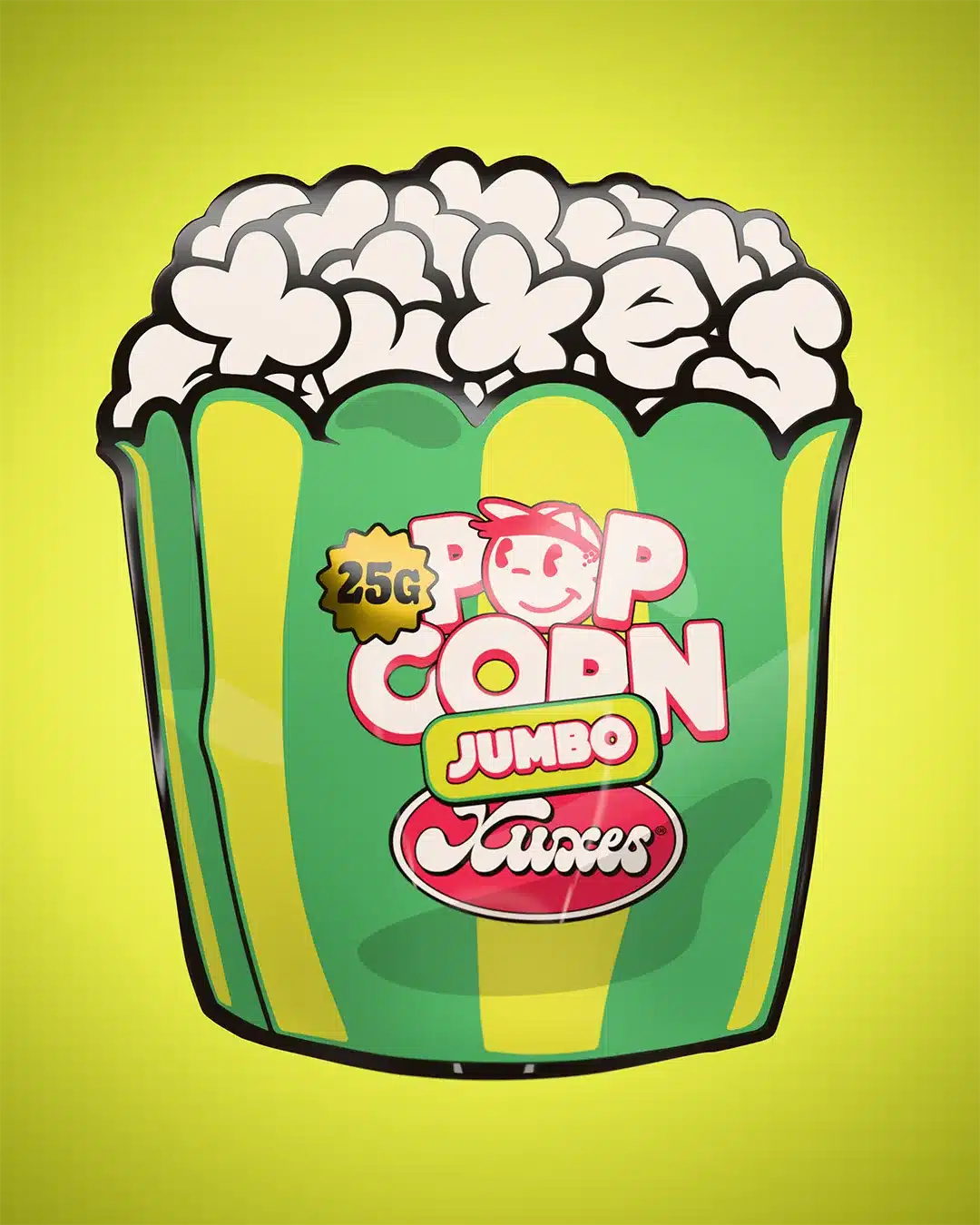 Jumbo Green Sour 25G