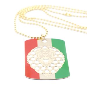 COLLAR GRINDER RASTA LION | VSYNDICATE