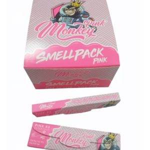 KING MONKEY PAPEL KING SIZE SLIM PINK SMELLPACK  + TIPS