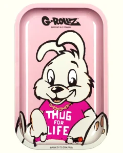 BANDEJA GRAFFITI 'THUG FOR LIFE' DE BANKSY MEDIANA